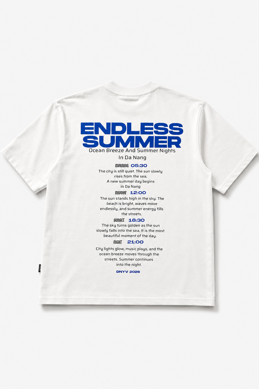 DNYV ES26 TIME T SHIRT - WHITE