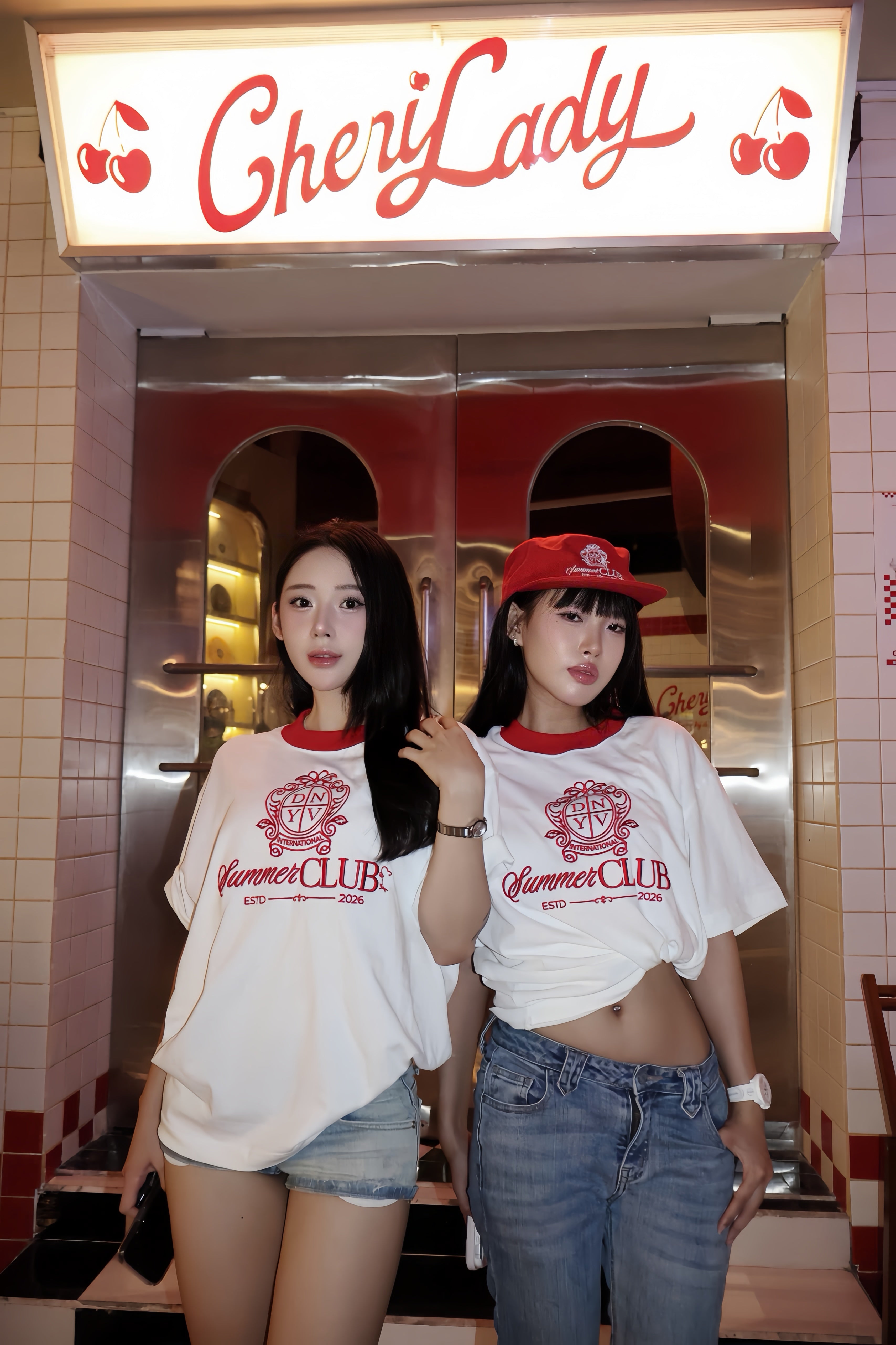 DNYV ES26 ICONIC - WHITE/RED